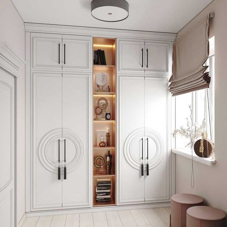 قیمت طراحی بیرون کمد کلاسیک