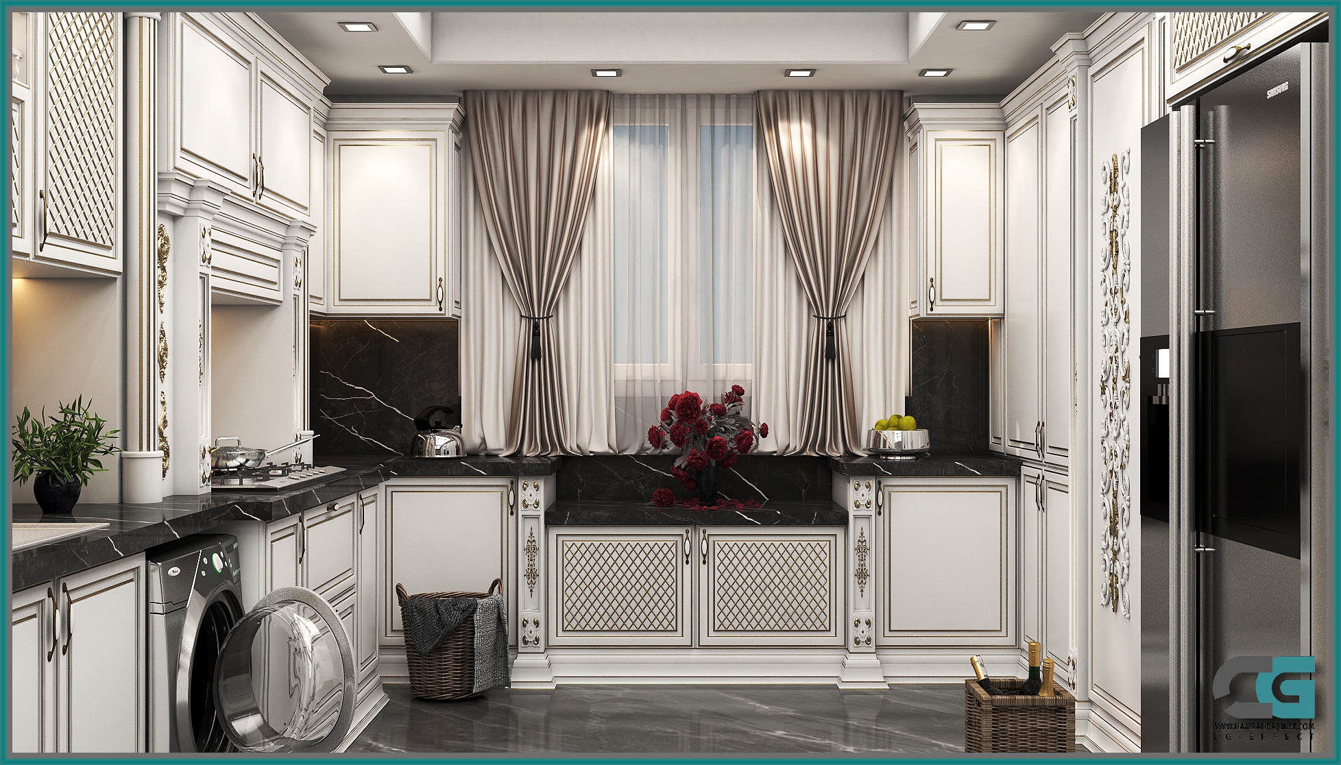 کابینت کلاسیک رنگخور 18