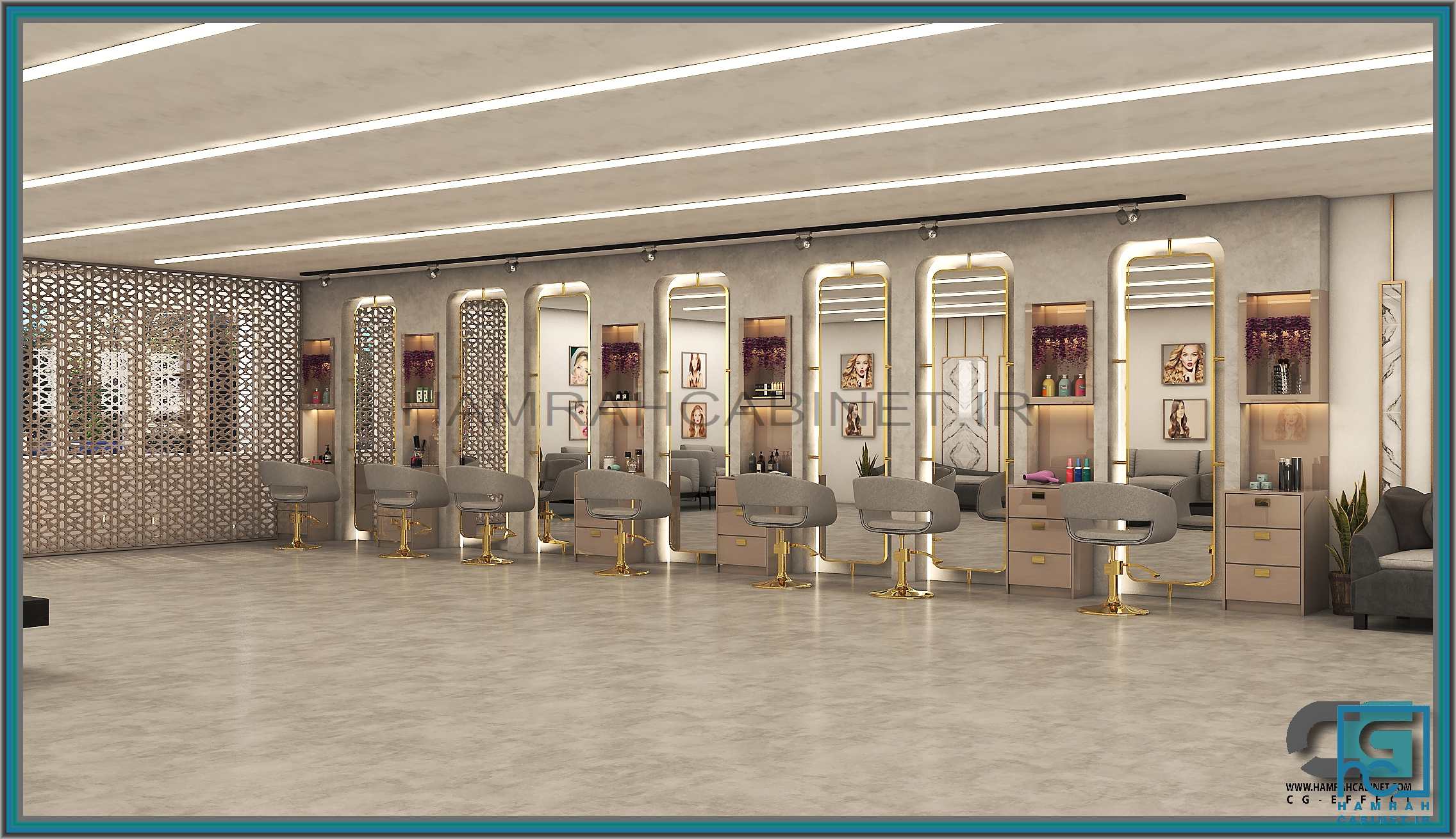 ارایشگاه مردانه (اقای عباسپور )