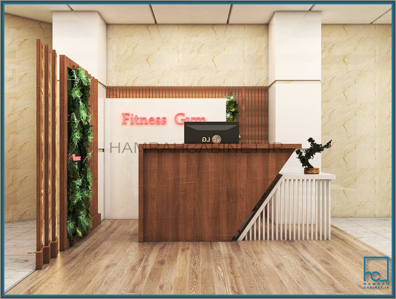 پیشخوان باشگاه ( اقای ایمان زاده )